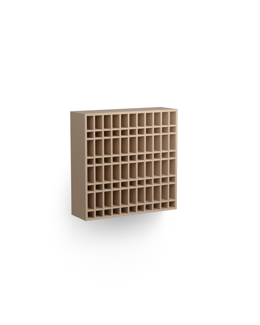 Colorbar tubereol - Vægmonteret farvereol - Egetræsmønster